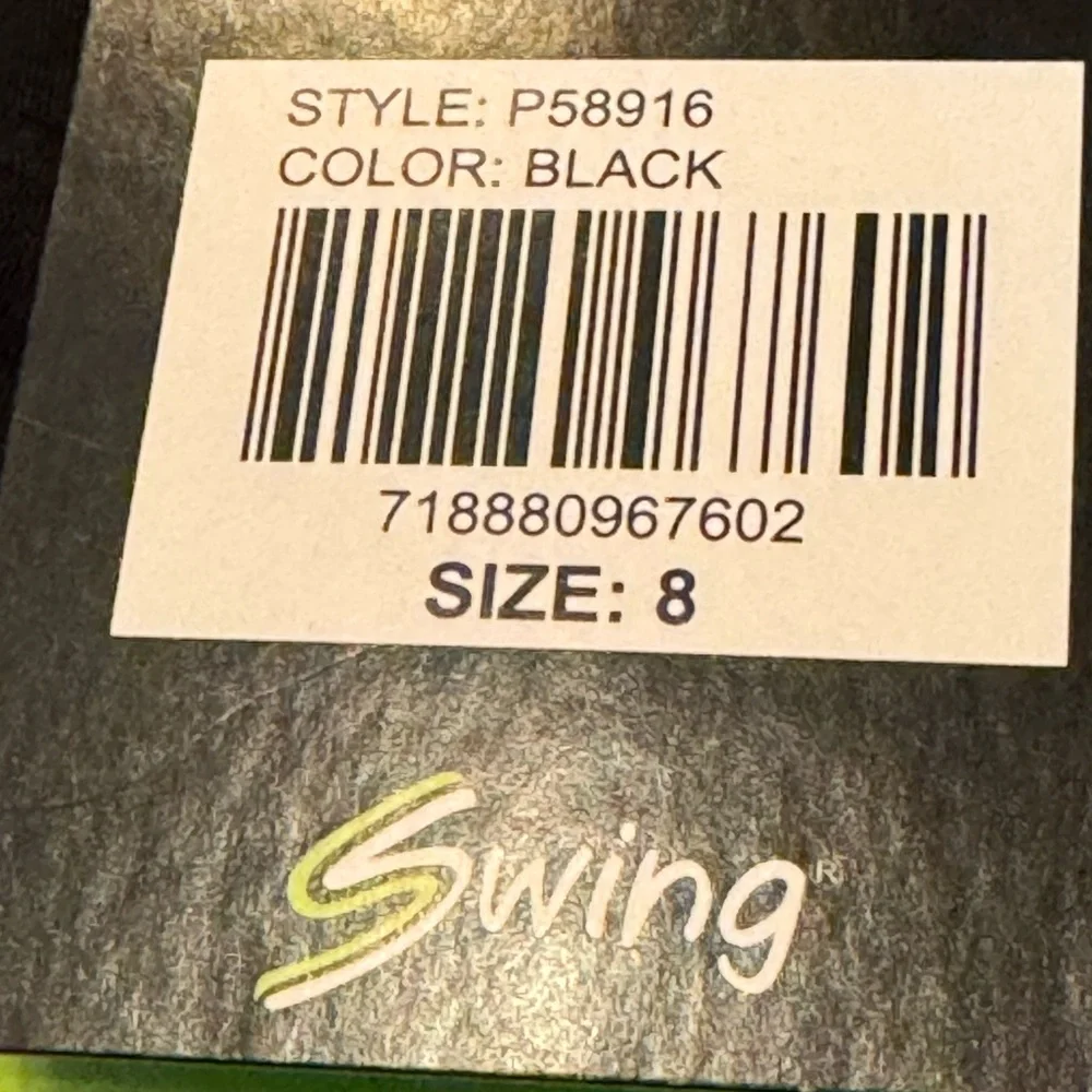 SWING‎ Classic Black Straight Leg Court Pants